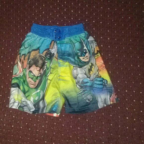 justice league swim trunks